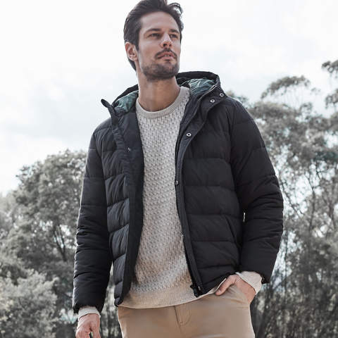 padded puffer jacket