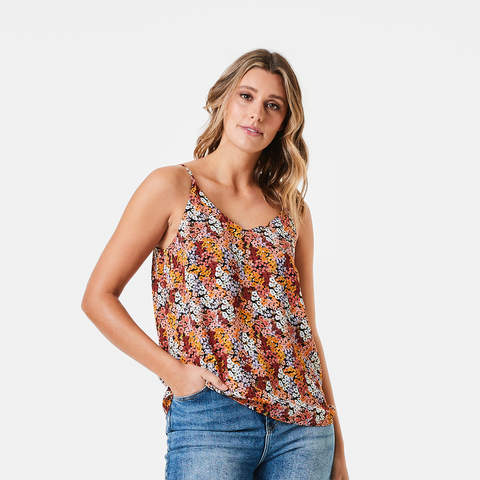 v neck cami