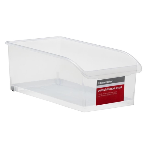 Pull Out Storage Small Kmart, Clear Storage Containers Kmart