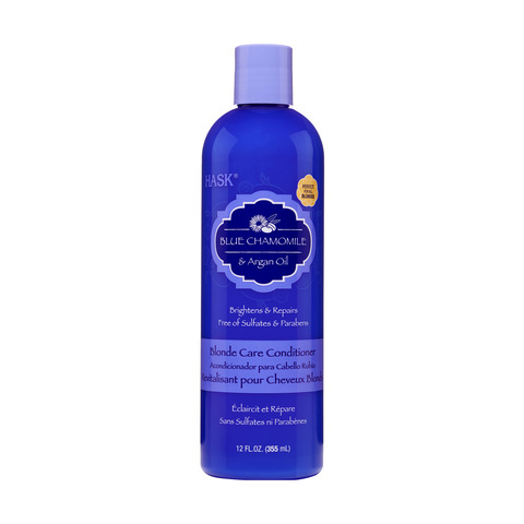 Hask Blue Chamomile Argan Oil Blonde Care Shampoo 355ml Kmart