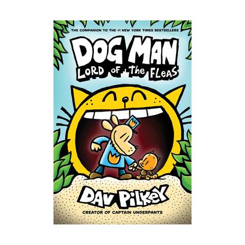Dog Man 5 Lord Of The Fleas By Dav Pilkey Book Kmart - kmart roblox book