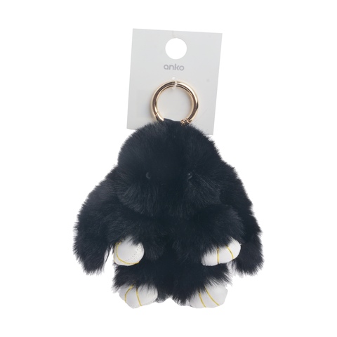 Bunny Bag Charm Black Kmart - white bunny backpack roblox