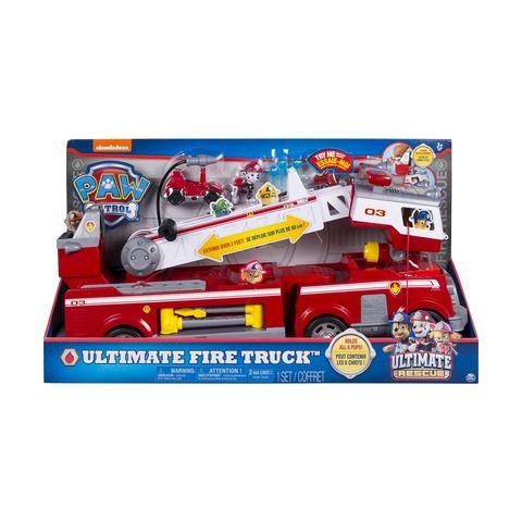 paw patrol ultimate rescue fire engine