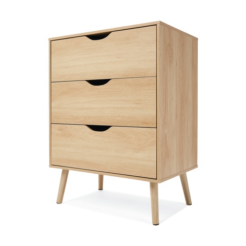 Oak Look Chest Of Drawers Kmart