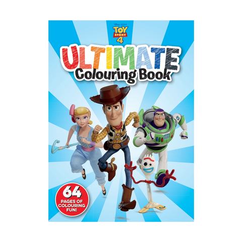 Download Disney Pixar Toy Story 4 Ultimate Colouring Book Kmart