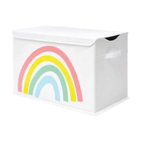 rainbow toy box