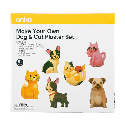 Make Your Own Dog \u0026 Cat Plaster Set | Kmart