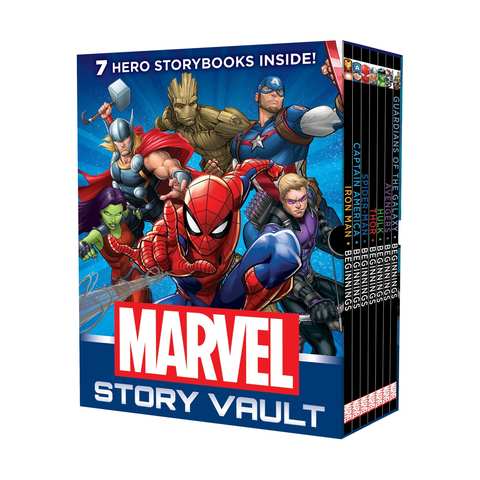 Marvel Story Vault Book - hulk bulky block roblox