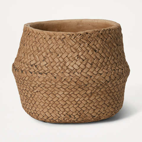 Woven Basket Planter Nz