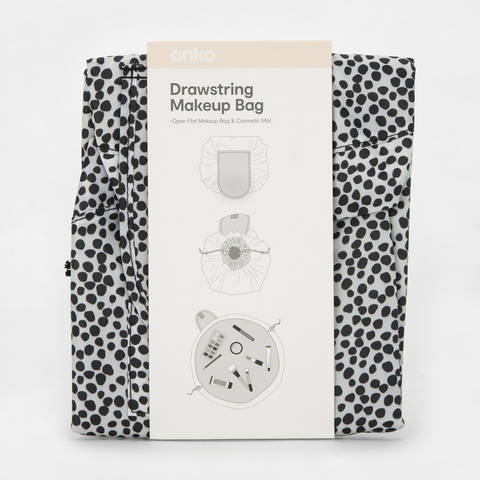 Drawstring Makeup Bag Spot Kmart