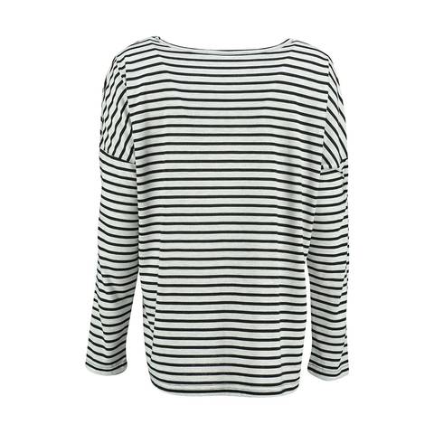 Long Sleeve Stripe Top | Kmart