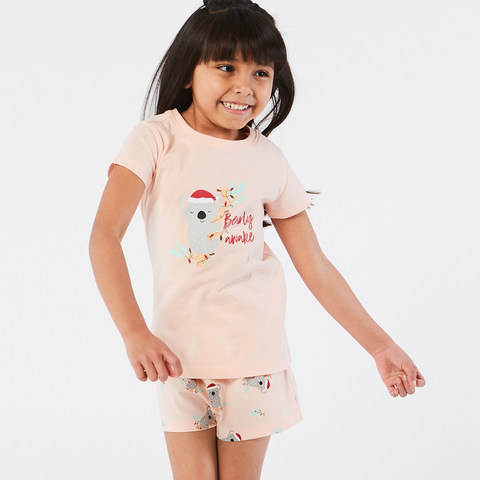 Christmas Koala Pyjama Set Kmart