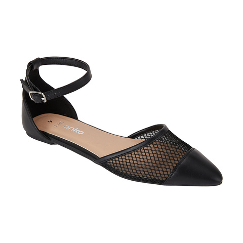 flats with ankle wrap
