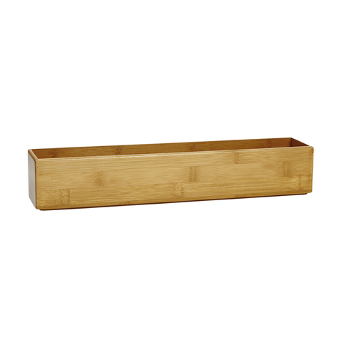 Large Narrow Bamboo Drawer Tidy Kmart