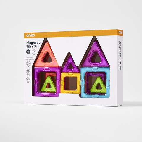 magnetic tile set
