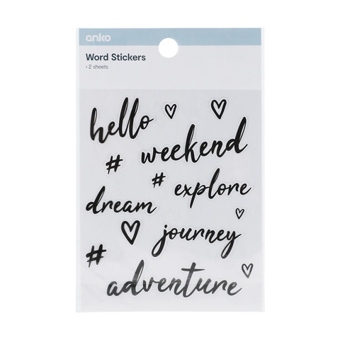 clear sticker paper kmart