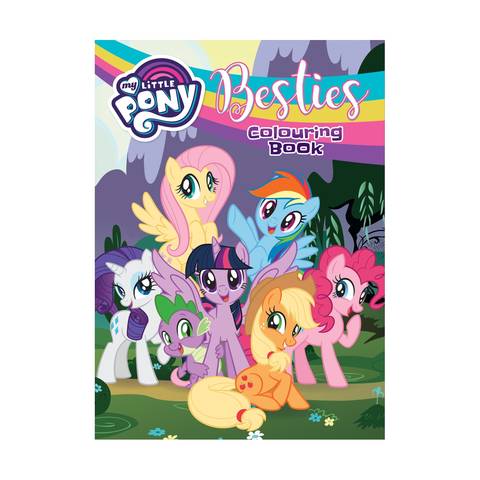 Download My Little Pony Besties Colouring Book Kmart