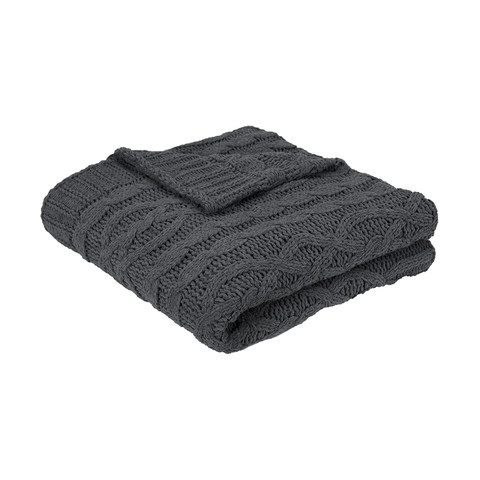 chunky knit throw kmart