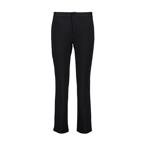 black slim work pants