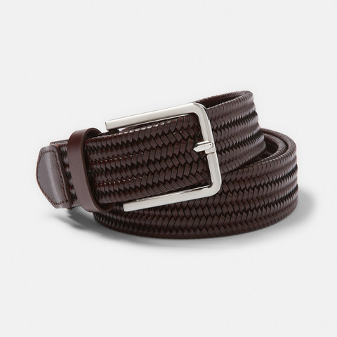 braided stretch belt