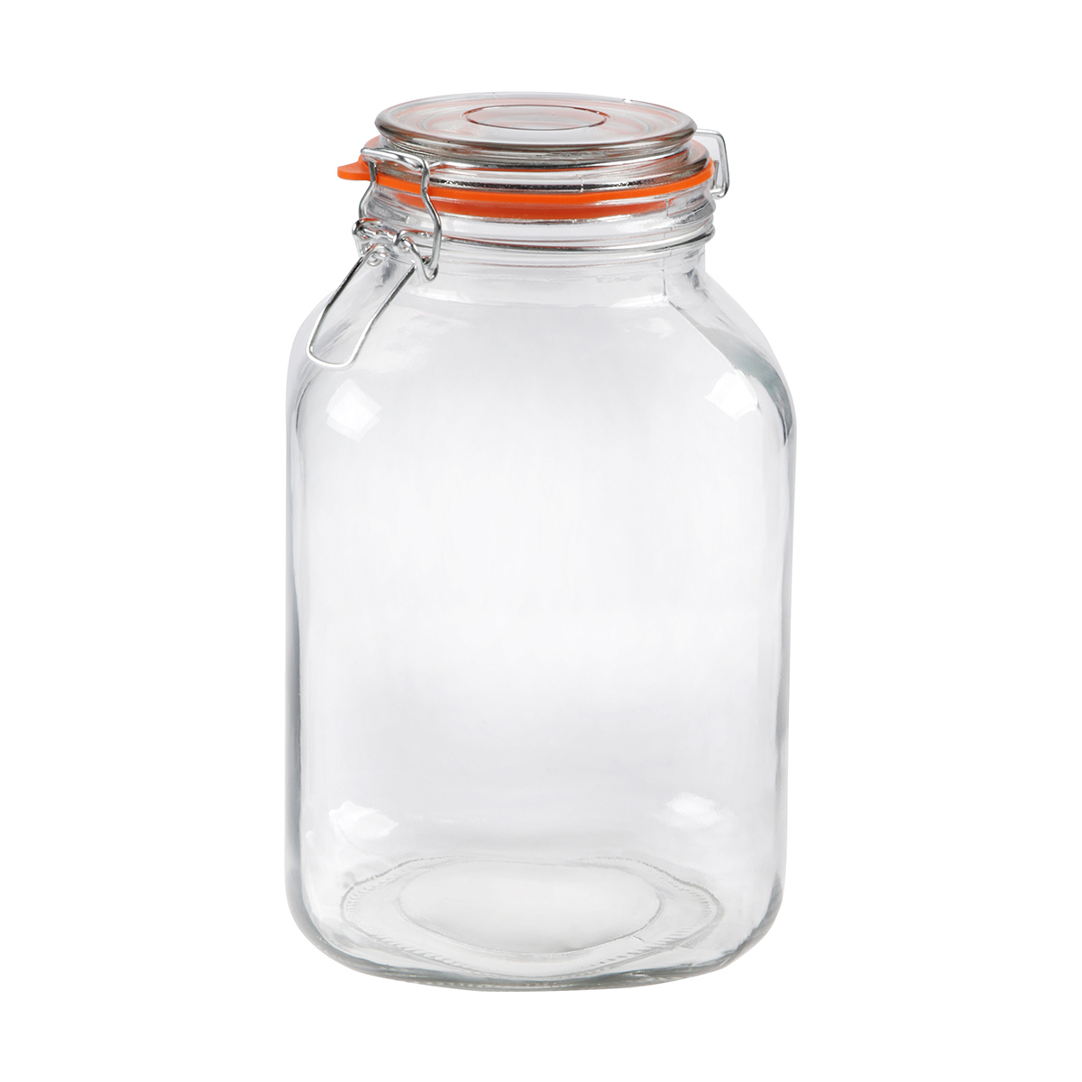 3L Clip Lid Glass Jar Kmart
