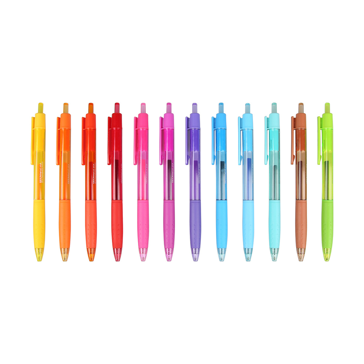 12 Pack Scentos Sugar Rush Scented Retractable Gel Pens Kmart