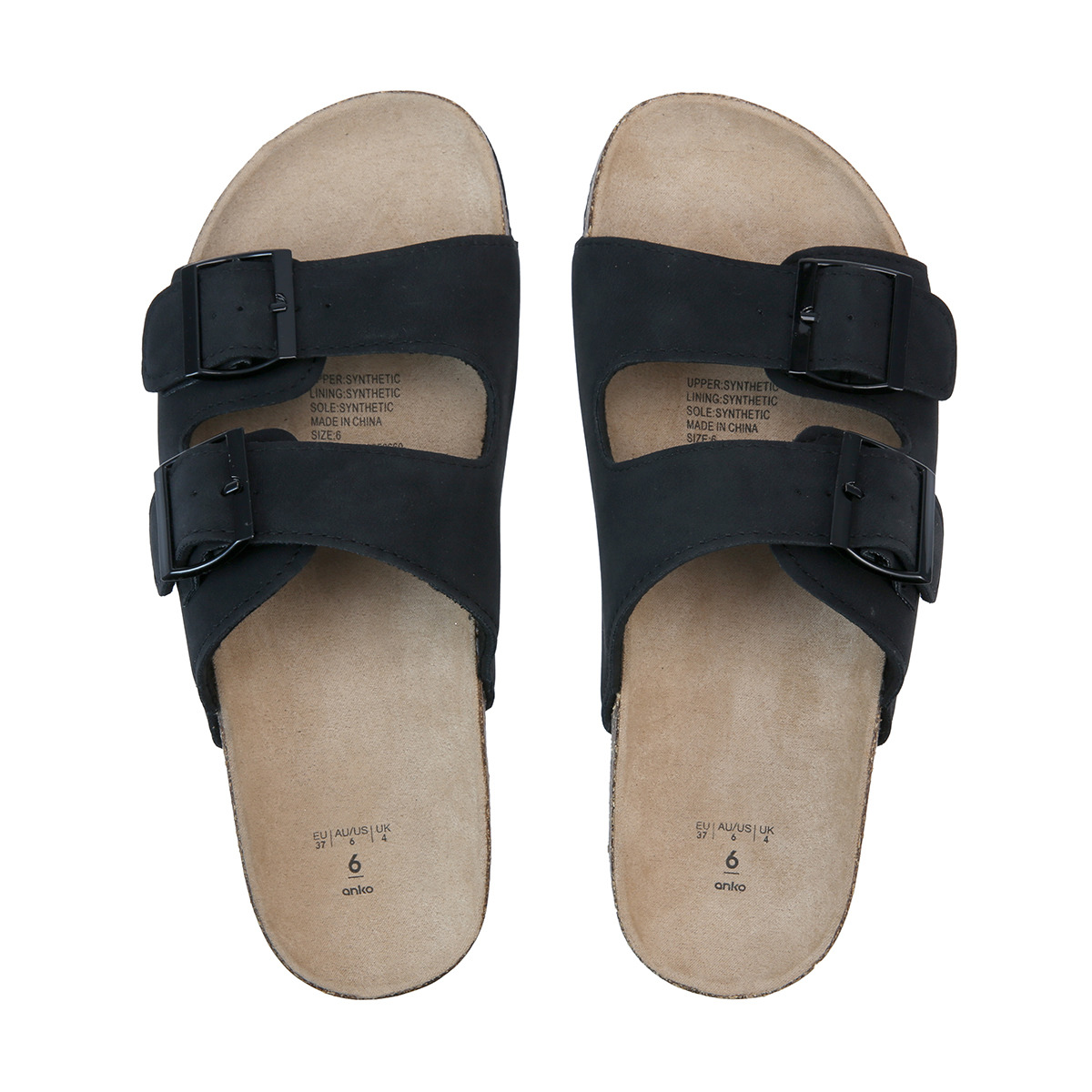 Double Band Slides Kmart