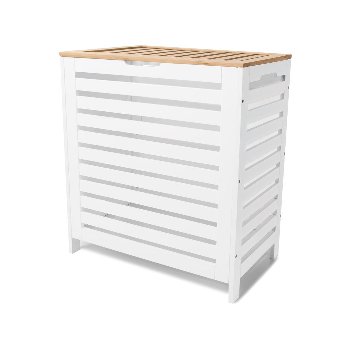 Storage Box With Bamboo Lid Shelf Kmart Hover Over Image To Zoom