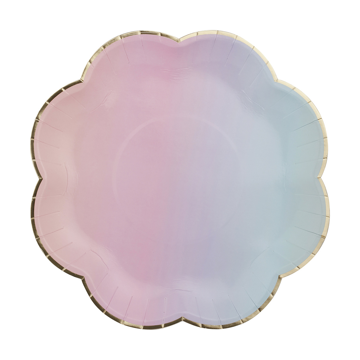 16 Pack Pastel Rainbow Plates Kmart