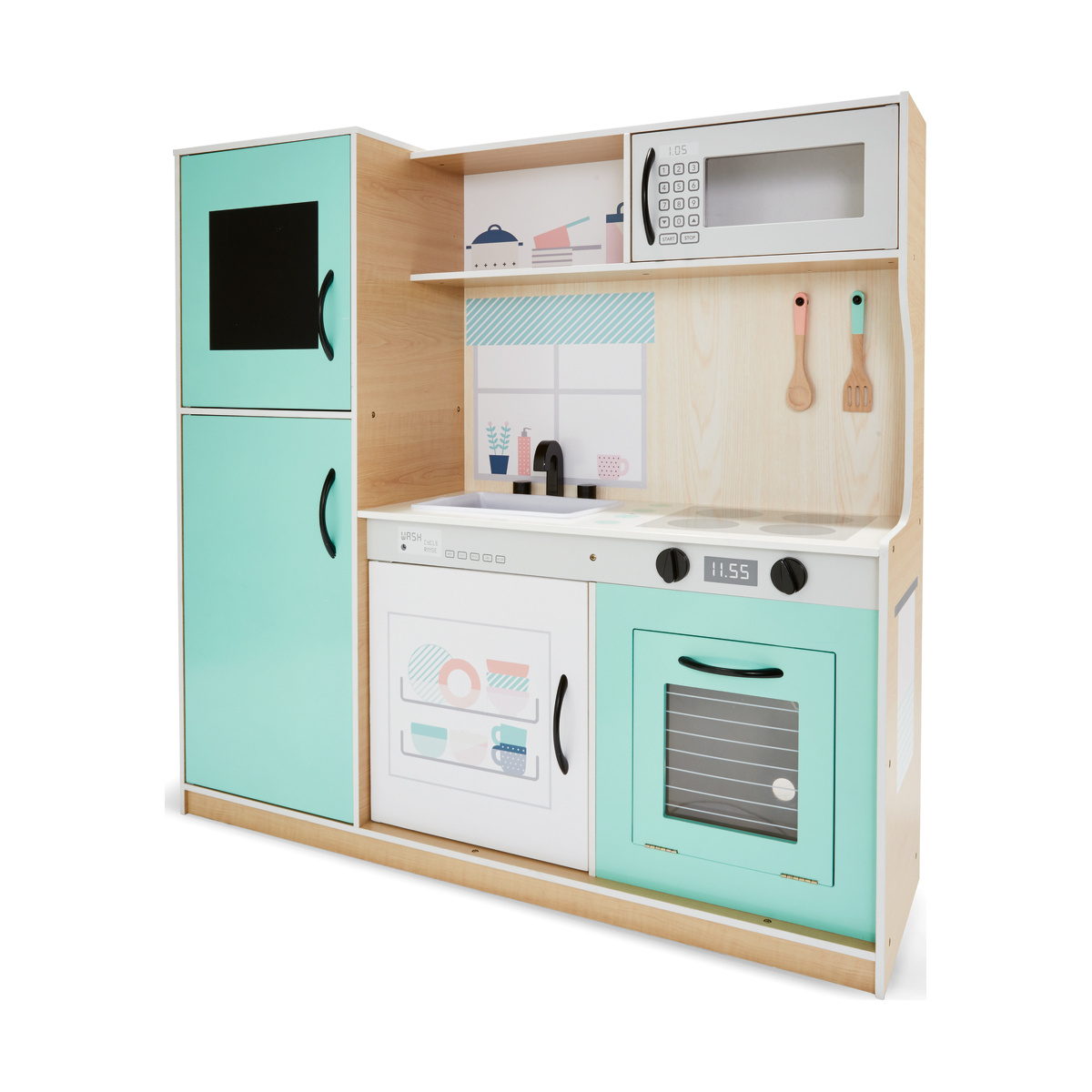 Large Wooden Kitchen Playset  Kmart