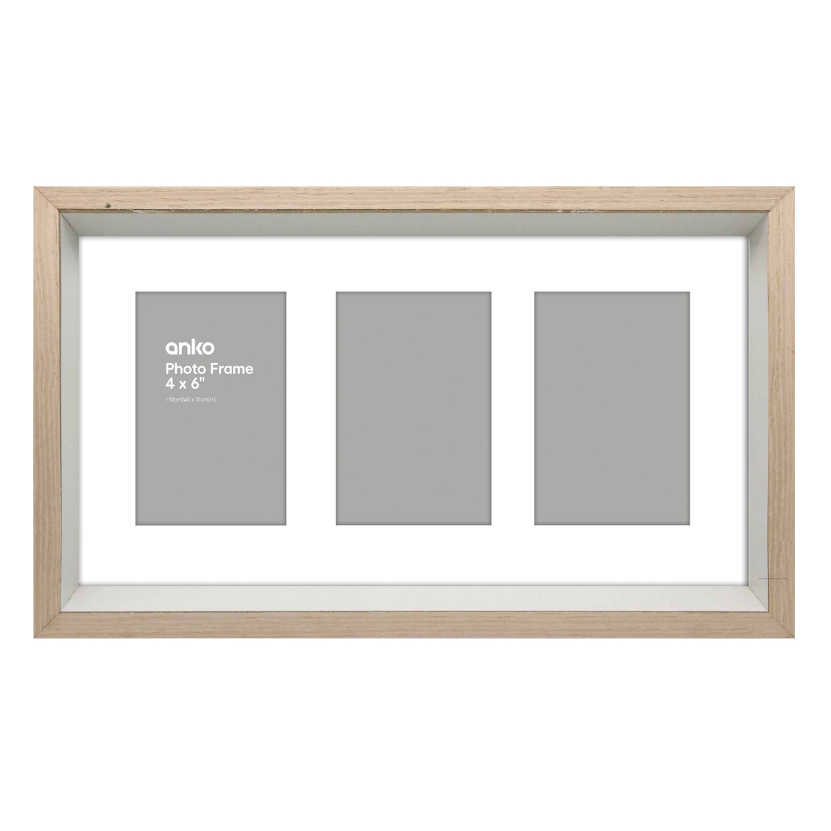 Frame Collage 8in. x 16in. Manhattan Oak Look Kmart