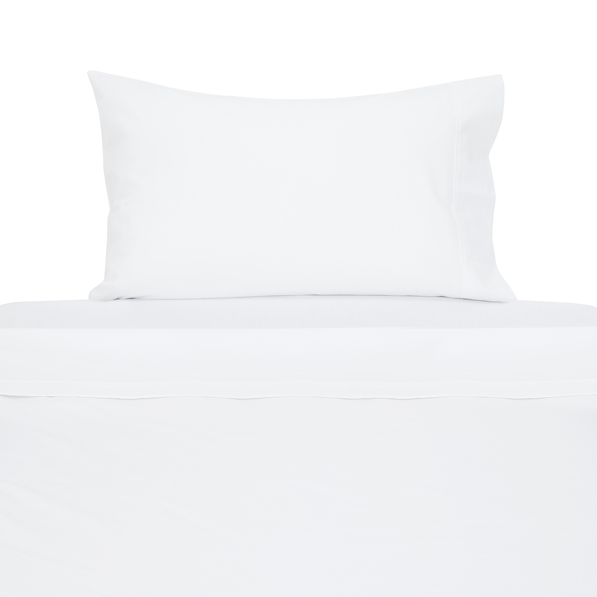 180 Thread Count Sheet Set Single Bed, White Kmart