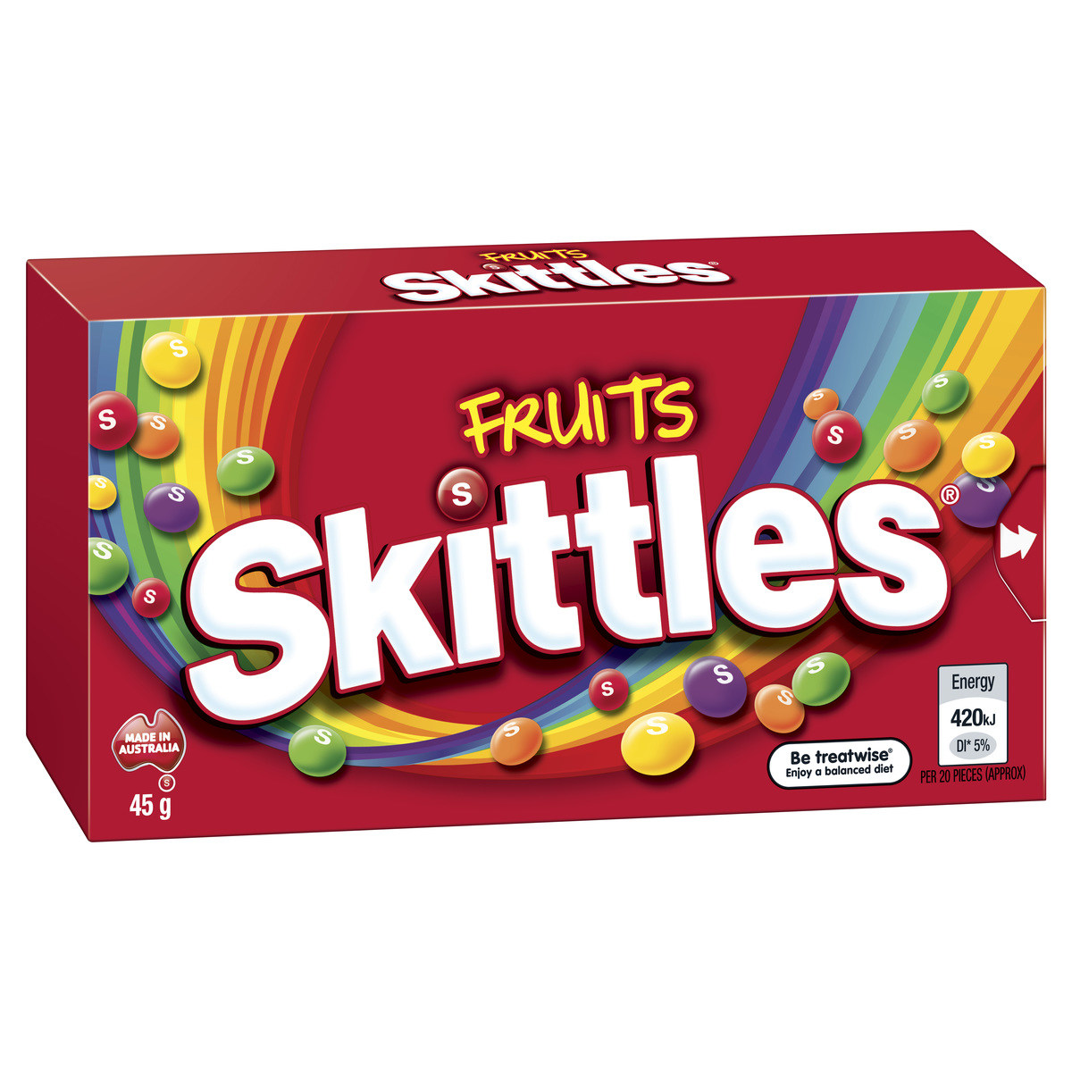 Skittles Fruits Box 45g Kmart