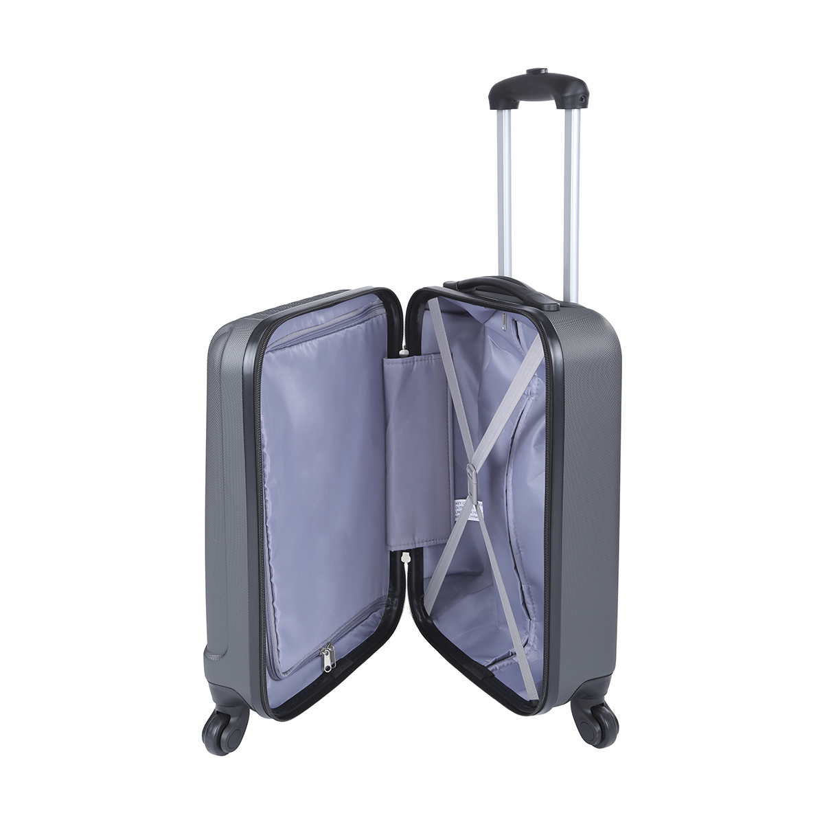 455cm hard case charcoal kmart