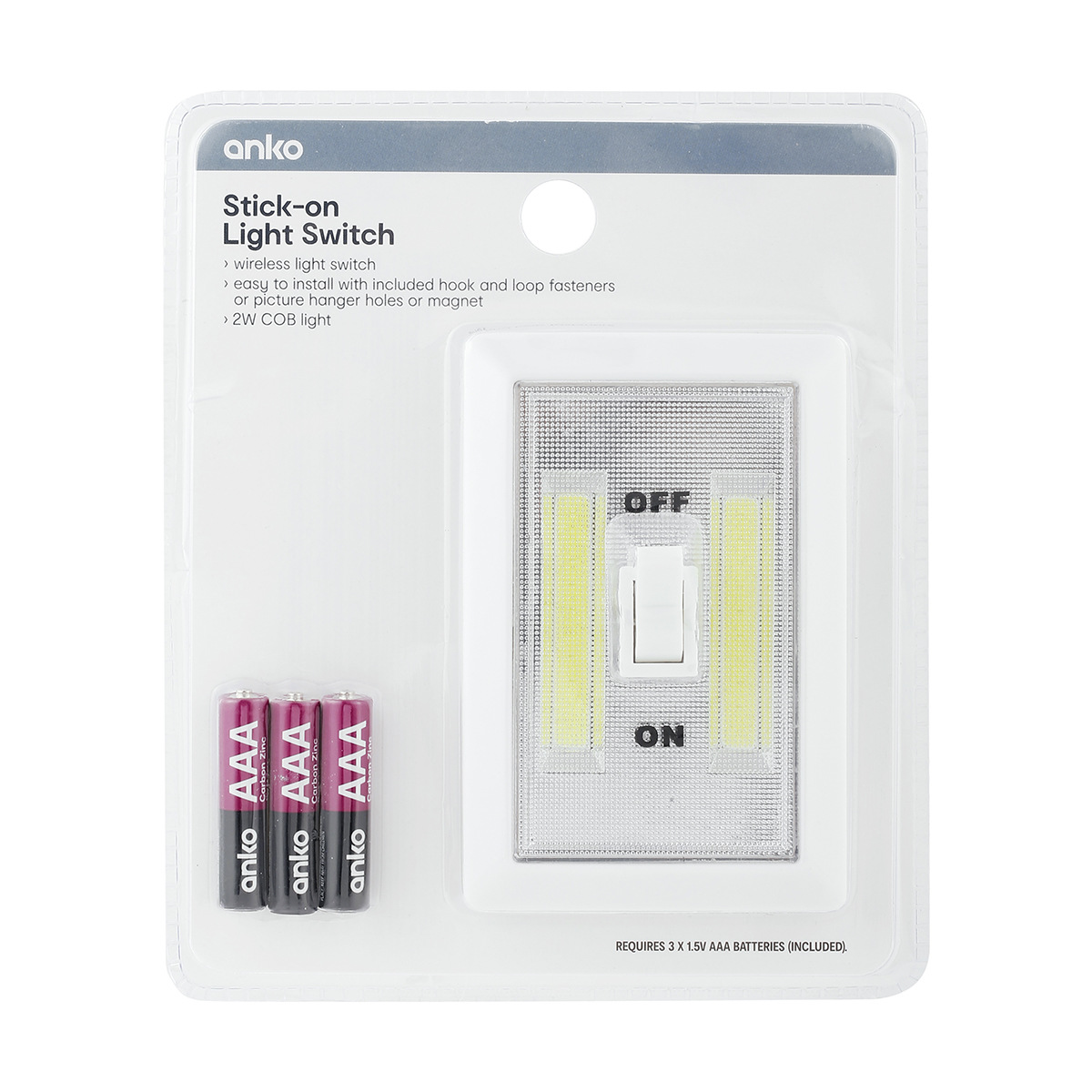 Stickon Light Switch Kmart