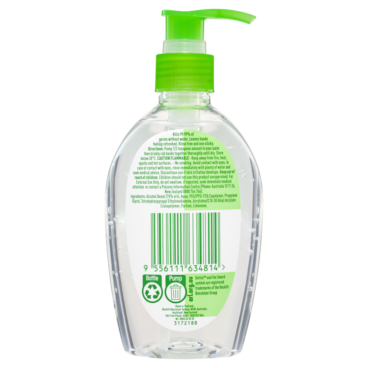 Dettol Instant Hand Sanitiser 200ml | Kmart