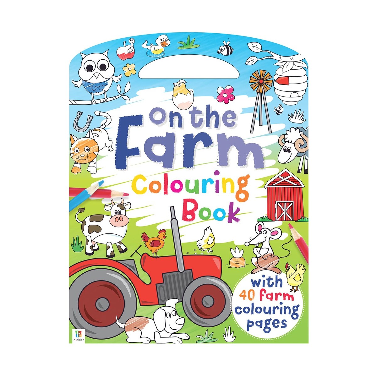 Download On The Farm: Colouring Book | Kmart