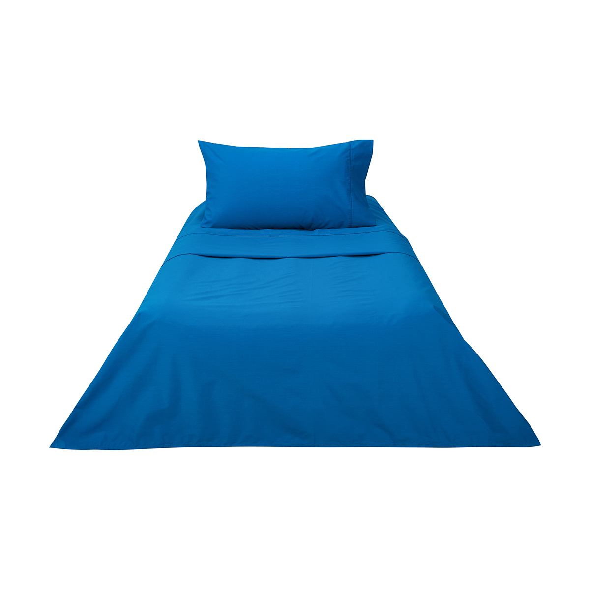 225 Thread Count Sheet Set Single Bed, Teal Kmart