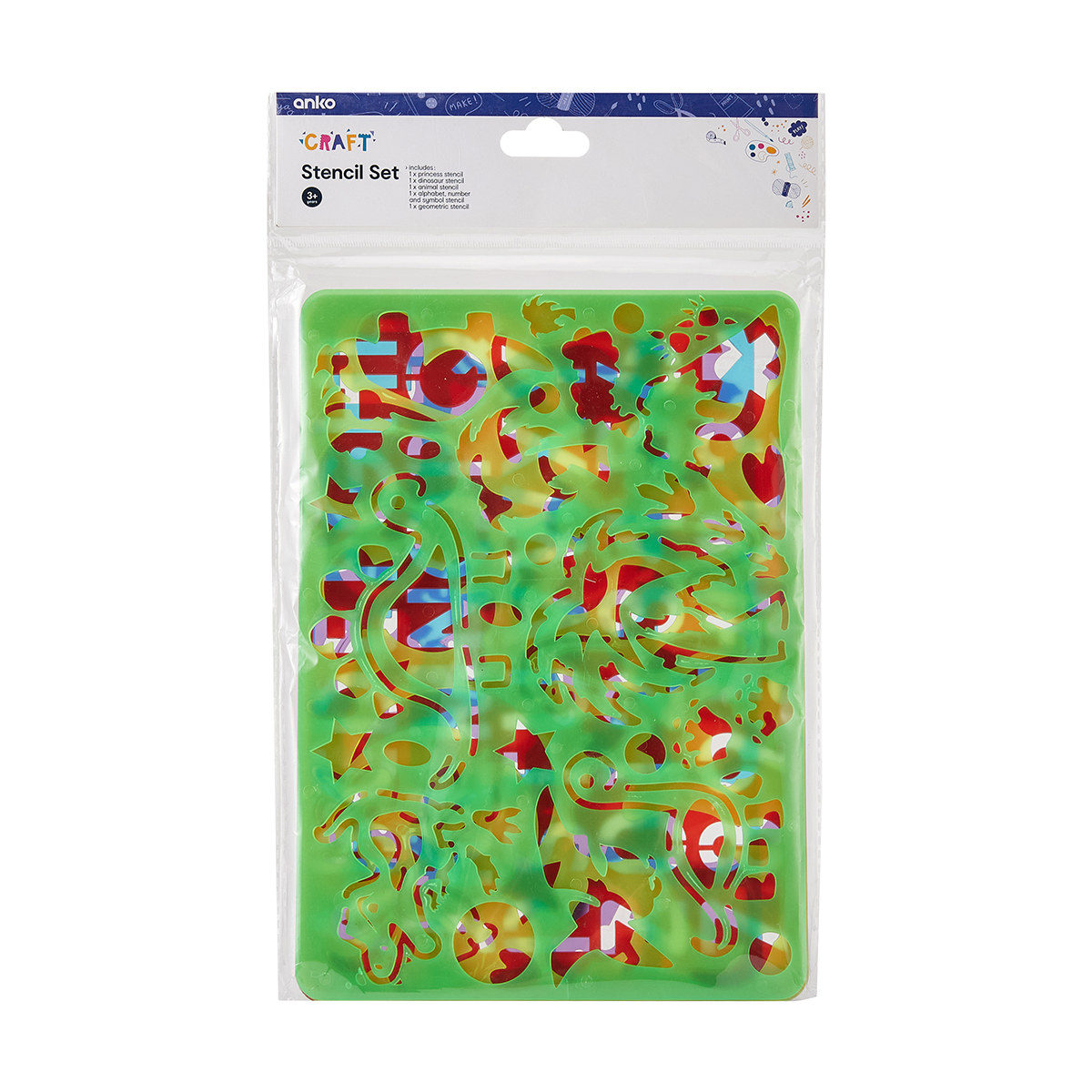 5 pack stencil set kmart