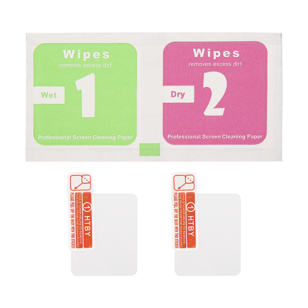 2 Glass Screen Protectors 38mm Kmart