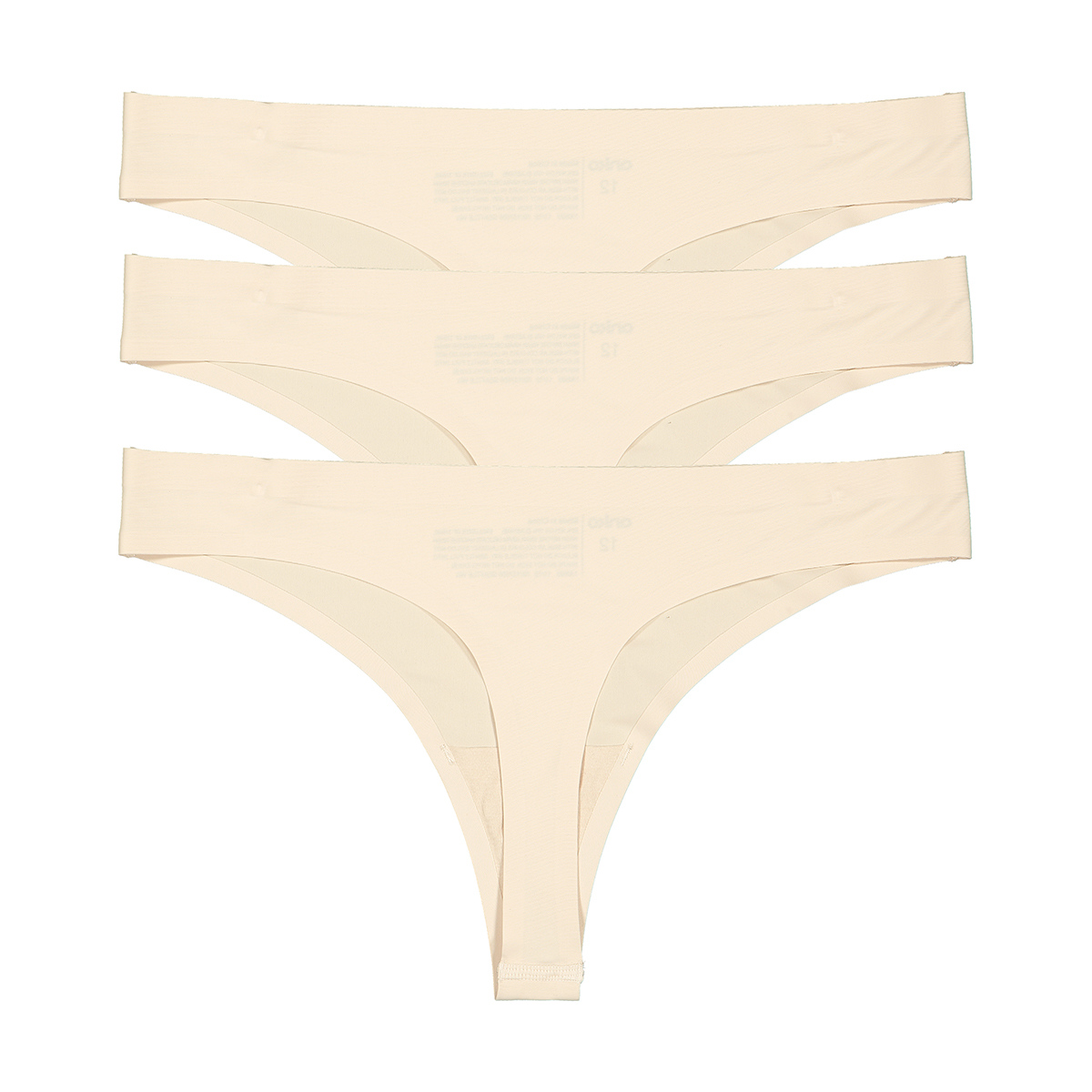 3 Pack Outta Sight Gstrings Kmart