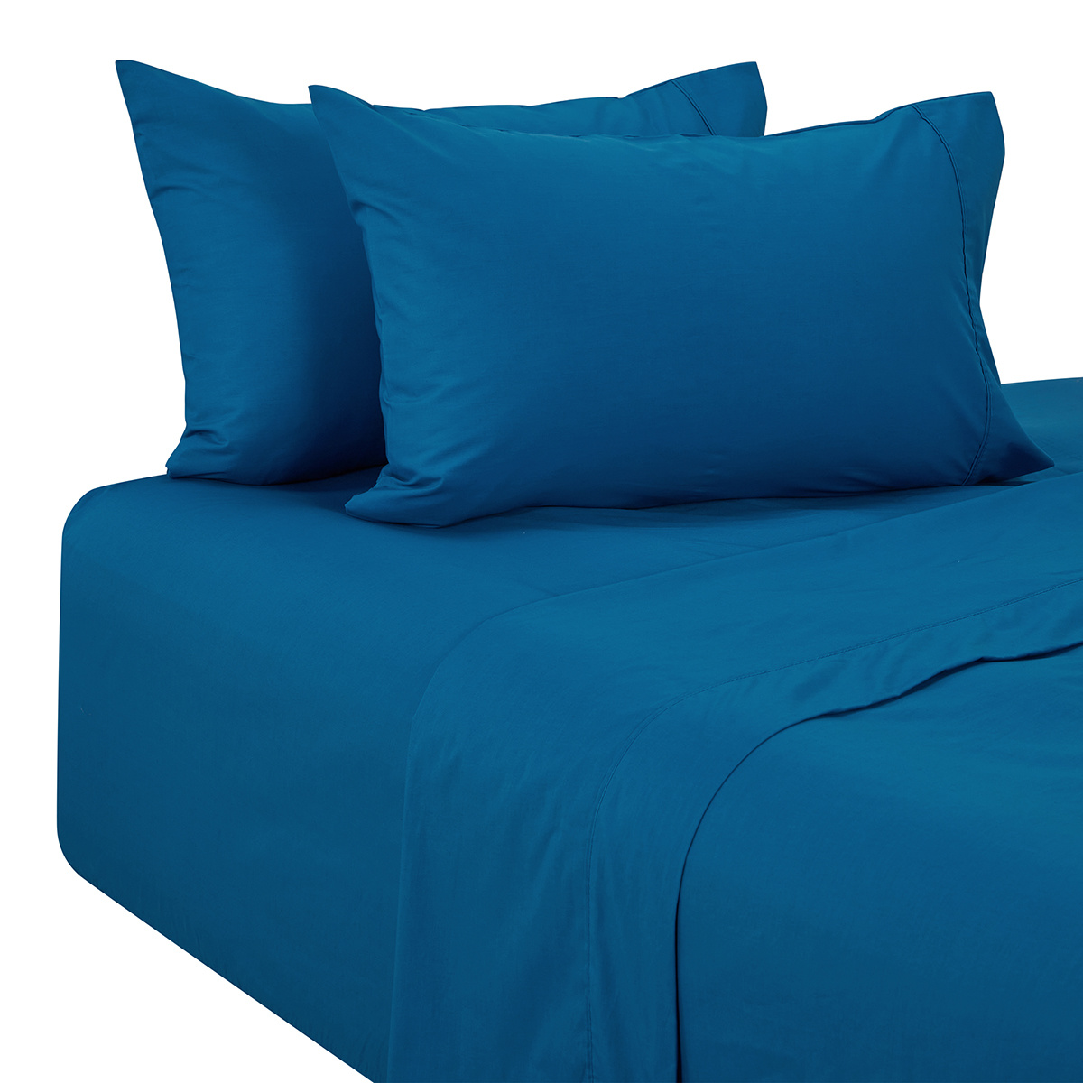 225 Thread Count Sheet Set Queen Bed, Teal Kmart