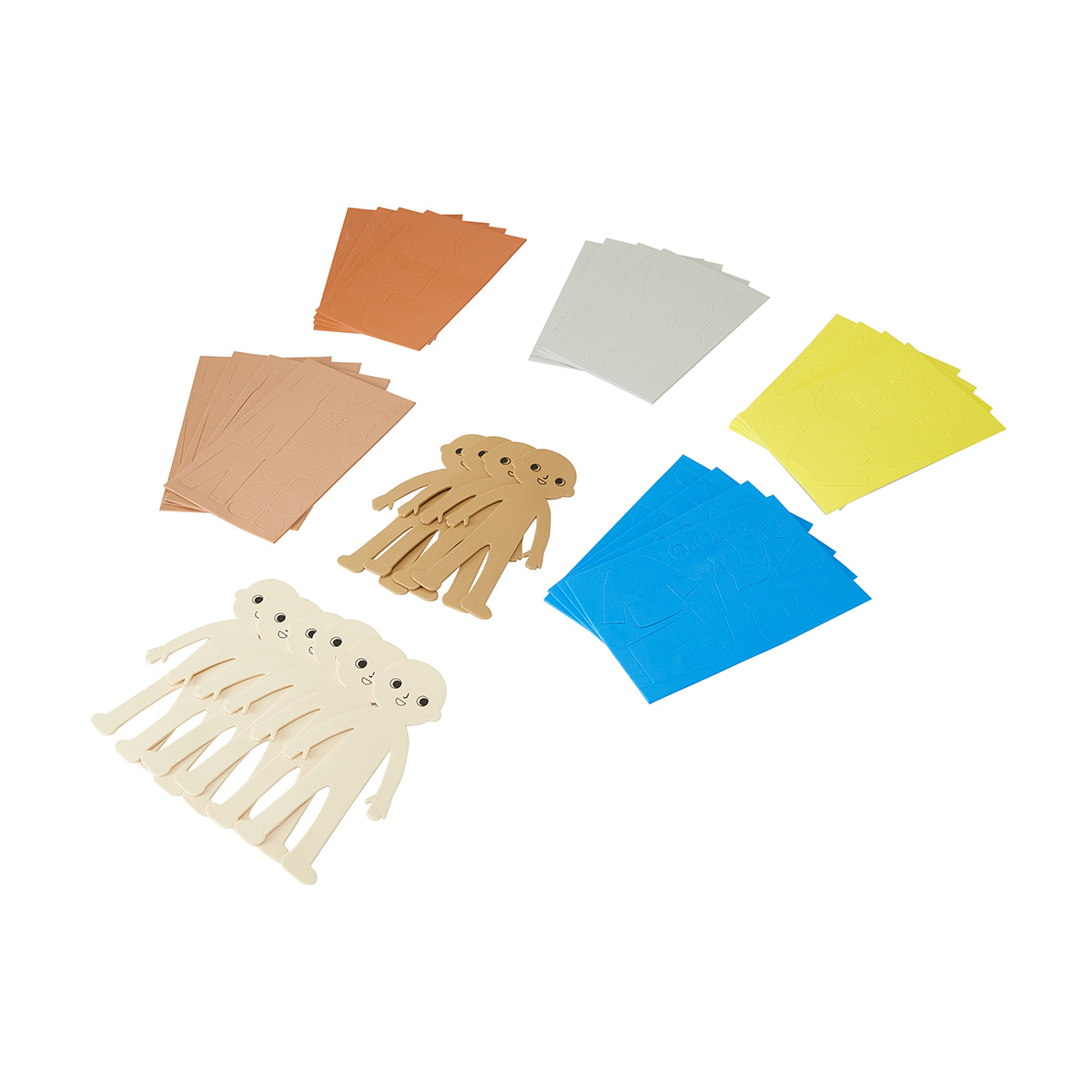 10 Pack Foam People Occupation Kmart