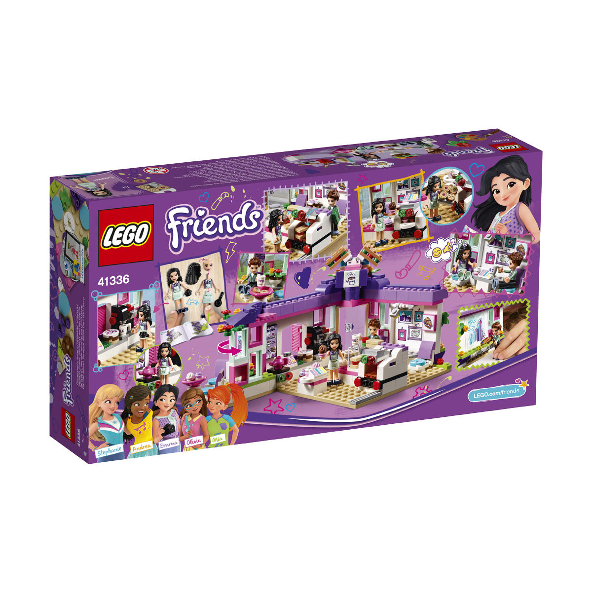 Lego Friends Emmas Art Cafe 41336 Kmart