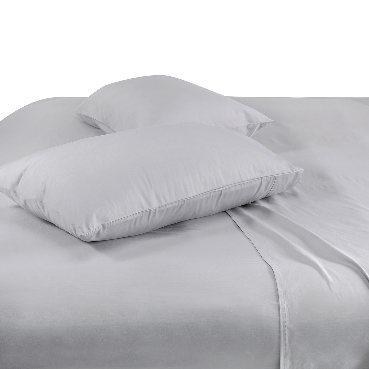 300 Thread Count Bamboo Cotton Sheet Set King Bed Silver Kmart 300 Thread Count Bamboo Cotton Sheet Set King Bed Silver
