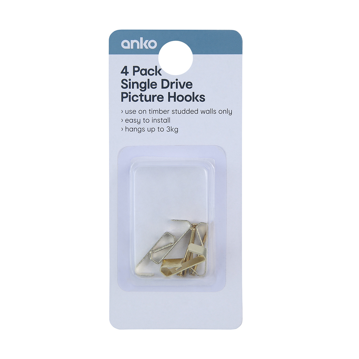 Picture Hooks Set of 4 Kmart