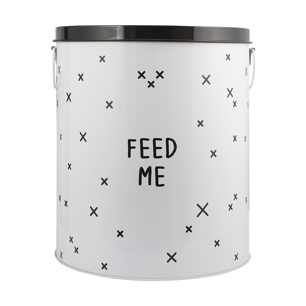 Pet Food Storage Tin 19l Kmart Pet Food Storage Tin 19l Hover Over Image To Zoom