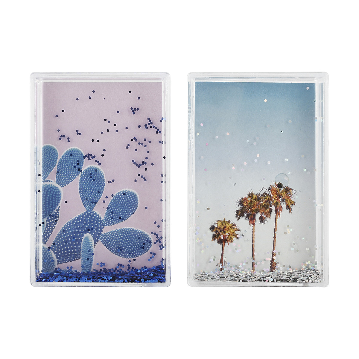 Frame Mini 5 3cm X 8 5cm Glitter Assorted Kmart