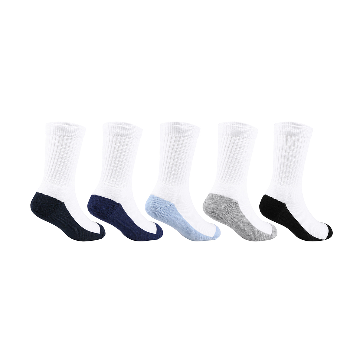 5 Pack Active Sport Crew Socks Kmart