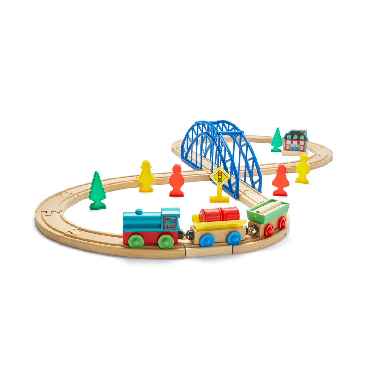 kmart 70 piece train set